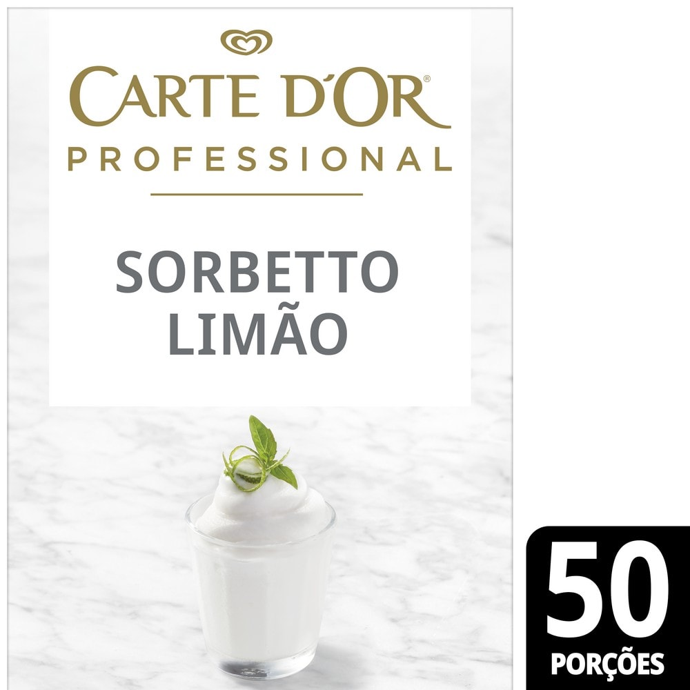 Carte D'Or Sorbetto desidratado Limão 1,44Kg - 